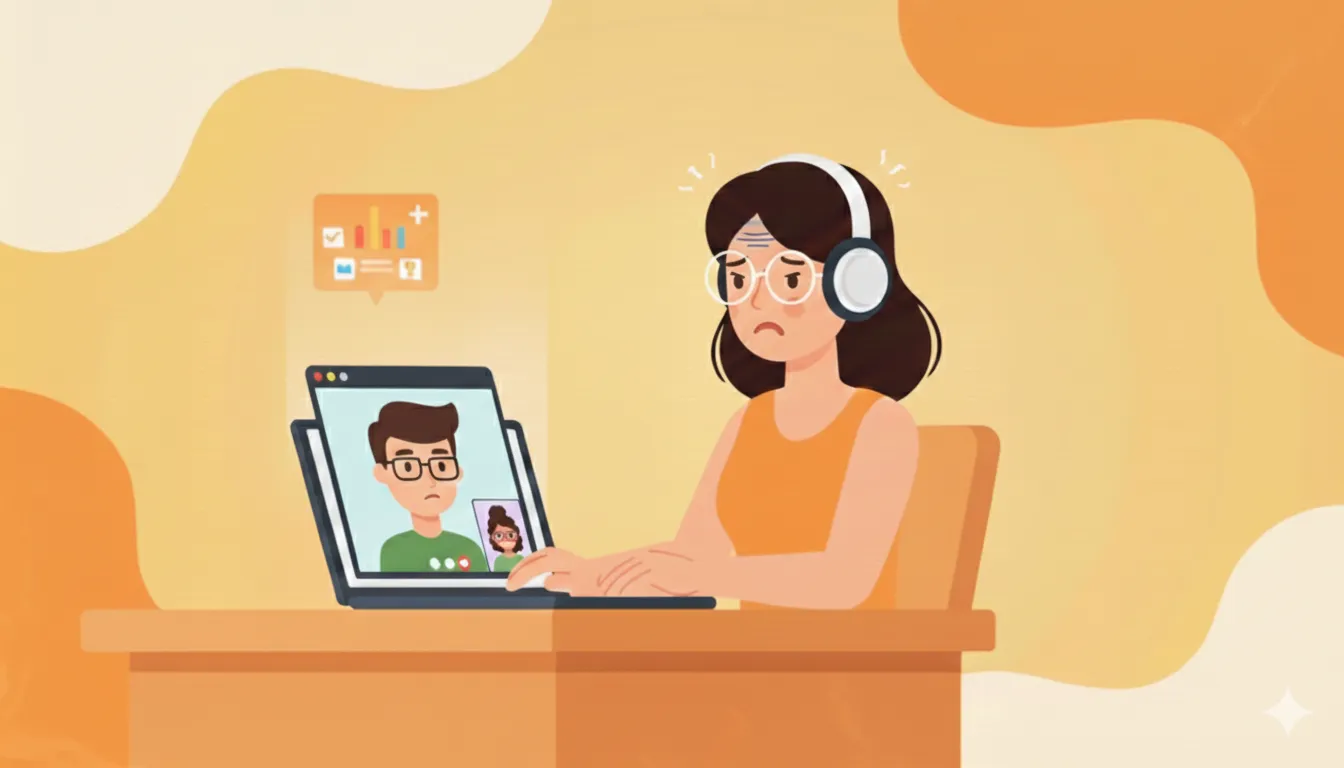 Anna in an expensive online tutoring session